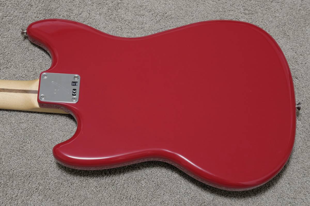 ☆超美品 フェンダー メキシコ ムスタングベース レッド Fender Mexico 
