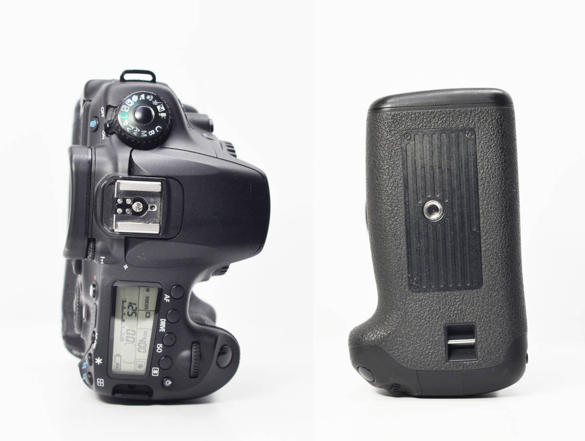 EOS60Dボディ バッテリーグリップ付 SDカード32GB 付属品あり 箱なし 