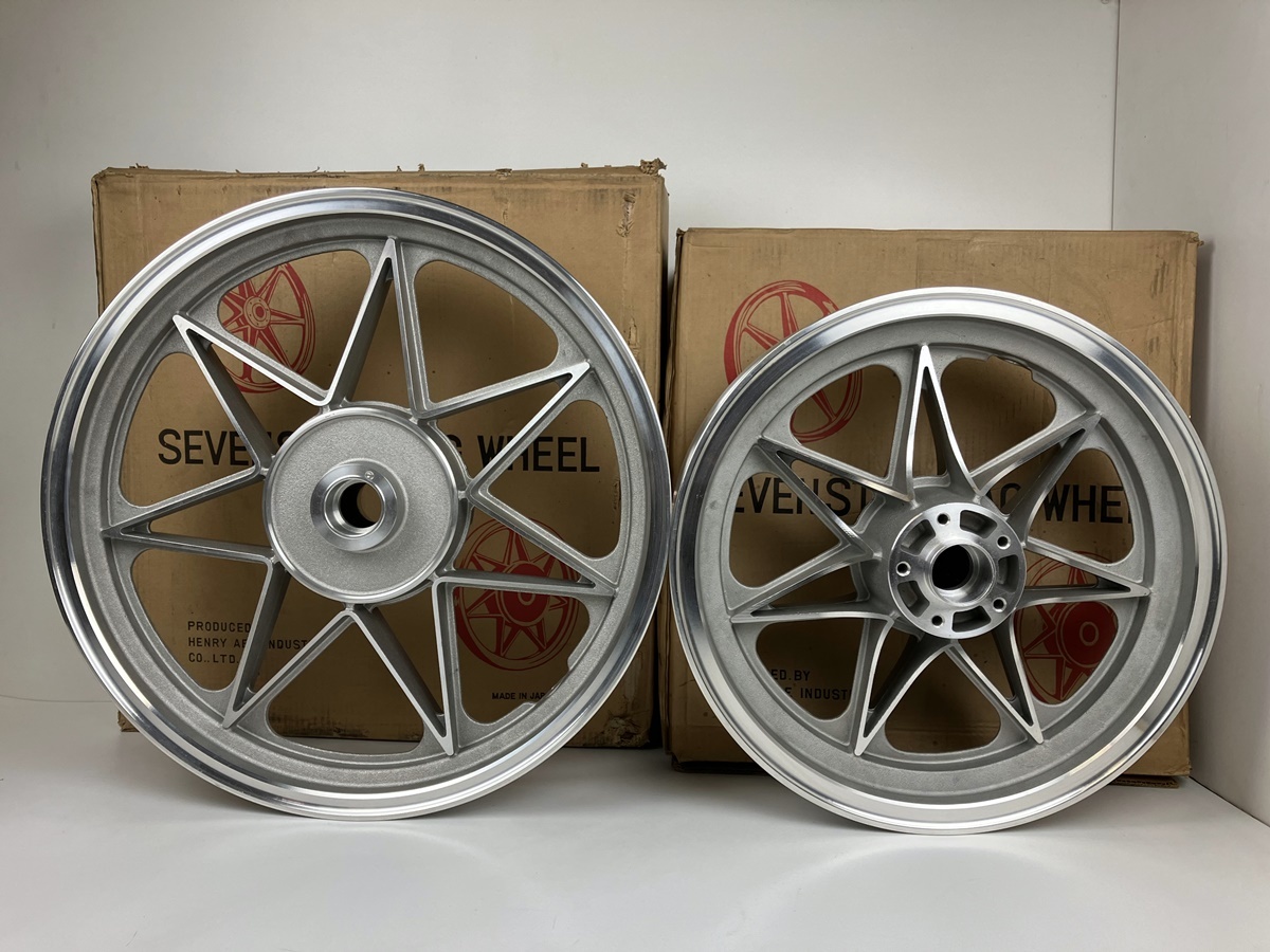 セブンスターマグホイール 19” 16” FX FR 前後セット NOS/ハーレー
