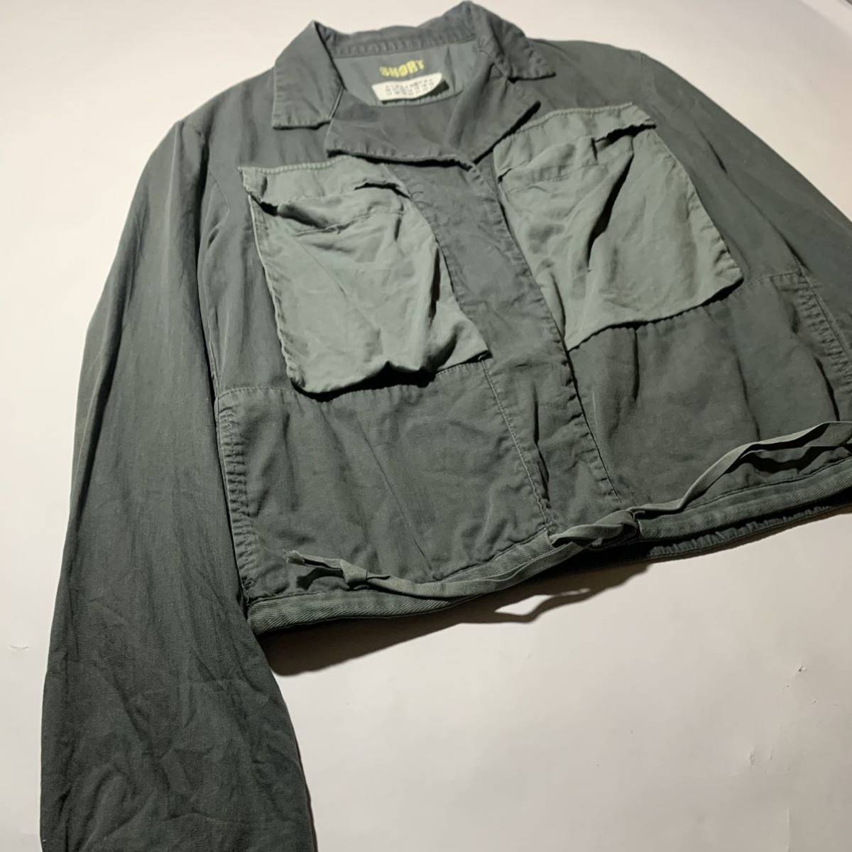 ここのえ maison Martin malgiera 6 ミリタリー ジャケット short 
