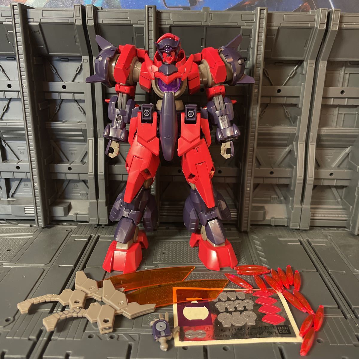 ガンダム ガンプラ Hg オーガ刃 X 現状品 ジャンク 機動戦士ガンダム 売買されたオークション情報 Yahooの商品情報をアーカイブ公開 オークファン Aucfan Com