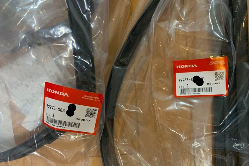 ホンダ シビック タイプR EK9フロントドア ランチャンネル 左右  