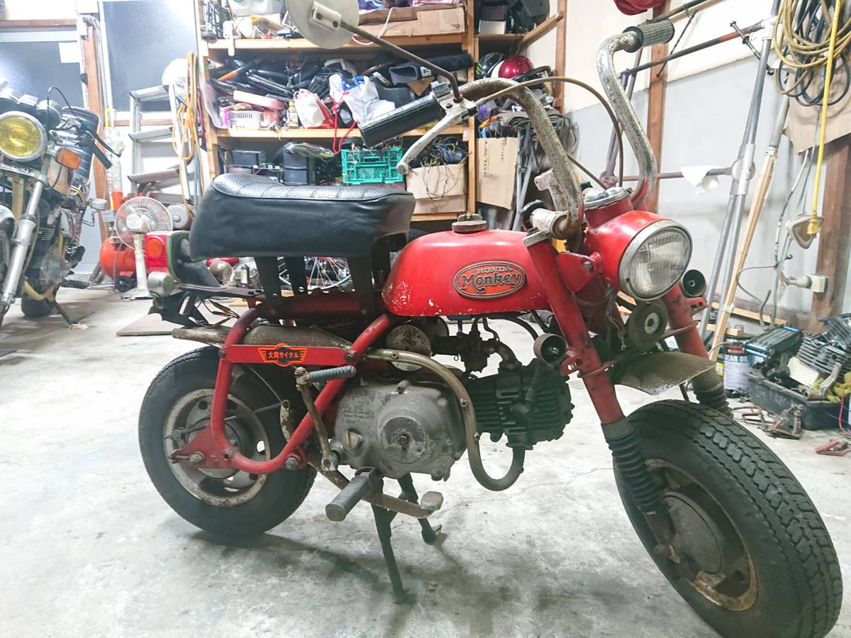Z50M初期型リジット 純正品当時物 純正 工具入れ未使用新品 ホンダ