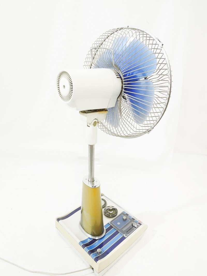 10 28-486619-28 S E 東芝 TOSHIBA H-30EE 昭和レトロ 扇風機 4枚羽根