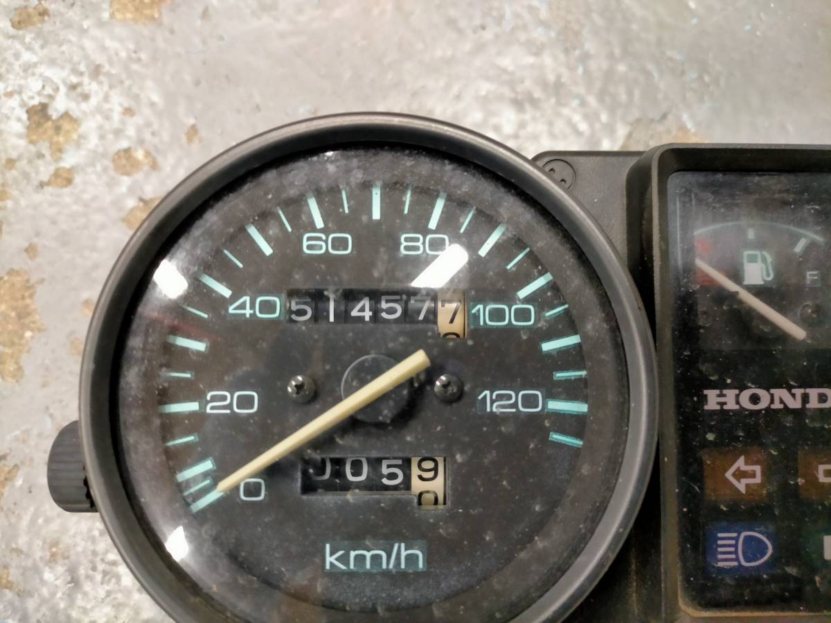 ホンダ CBX125 C カスタム JC12 JC11 純正 スピード メーター
