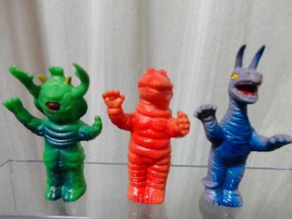 大里玩具　グドン　指人形ソフビ　当時物 大里玩具 ソフビ 指人形 当時物 - アントラー ウルトラマン 大里玩具製