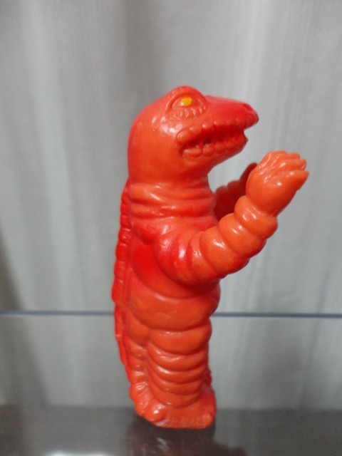 大里玩具 ソフビ 指人形 当時物 - アントラー ウルトラマン 大里玩具製