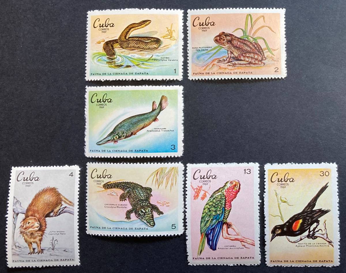 キューバ 1969年発行 ヘビ カエル 魚 動物 トリ 切手 Nh 南アメリカ 売買されたオークション情報 Yahooの商品情報をアーカイブ公開 オークファン Aucfan Com