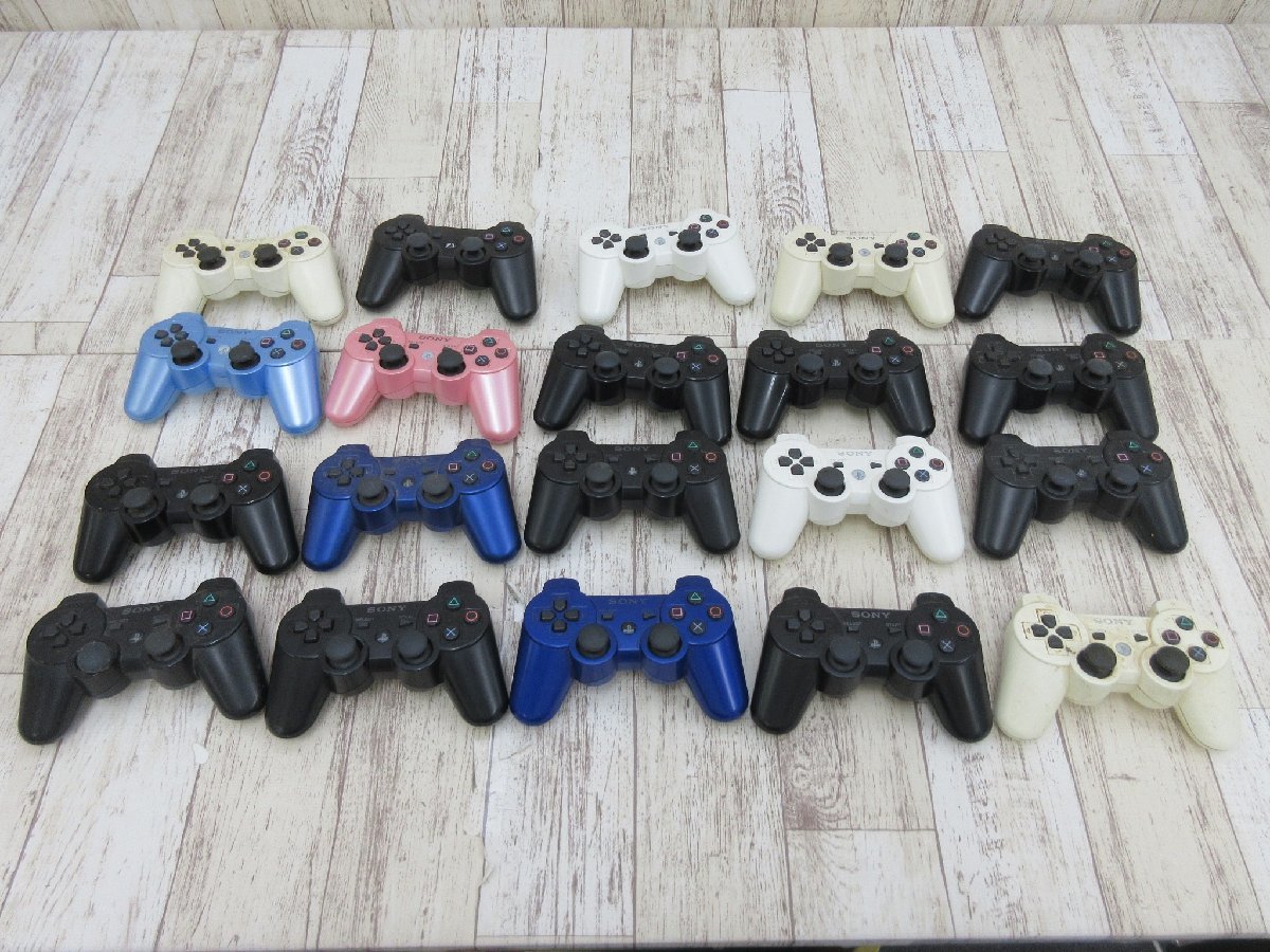 得価，新作登場 058B PS3コントローラー 20個 まとめ ジャンク(アクセサリ、周辺機器)｜売買されたオークション情報、yahooの商品情報をアーカイブ公開 - オークファン アクセサリ、周辺機器