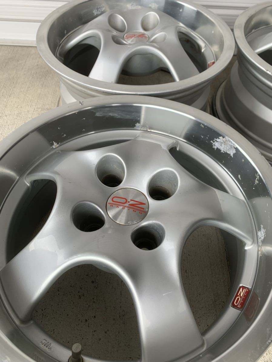 OZ RACING VOLCANO オーゼット ボルカーノ 15インチ 7j 4本 100 4穴