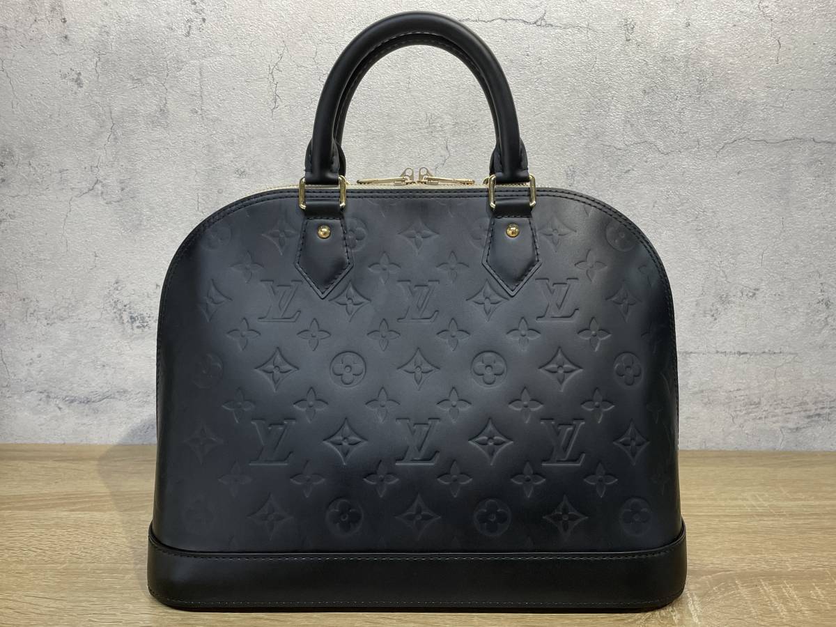 ルイ・ヴィトン モノグラムヴェルニ アルマBB ハンドバッグ M44862
