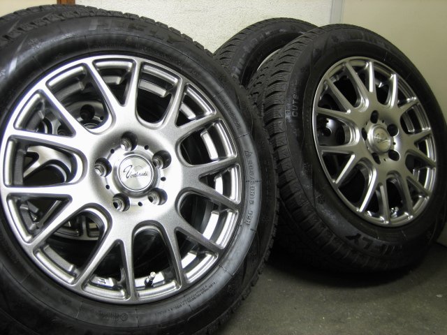 ■バリ山/美品♪■Verthandi 16インチ＆205/60R16 4本■ノア/ヴォクシー/ステップワゴン■