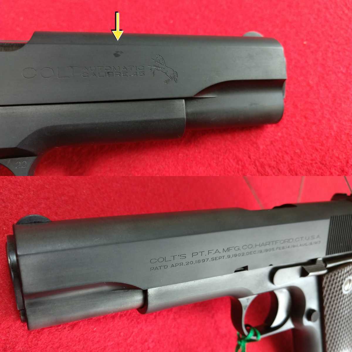 WA ウエスタンアームズ コルト M1911 ゲッタウェイ ガスブローバック 