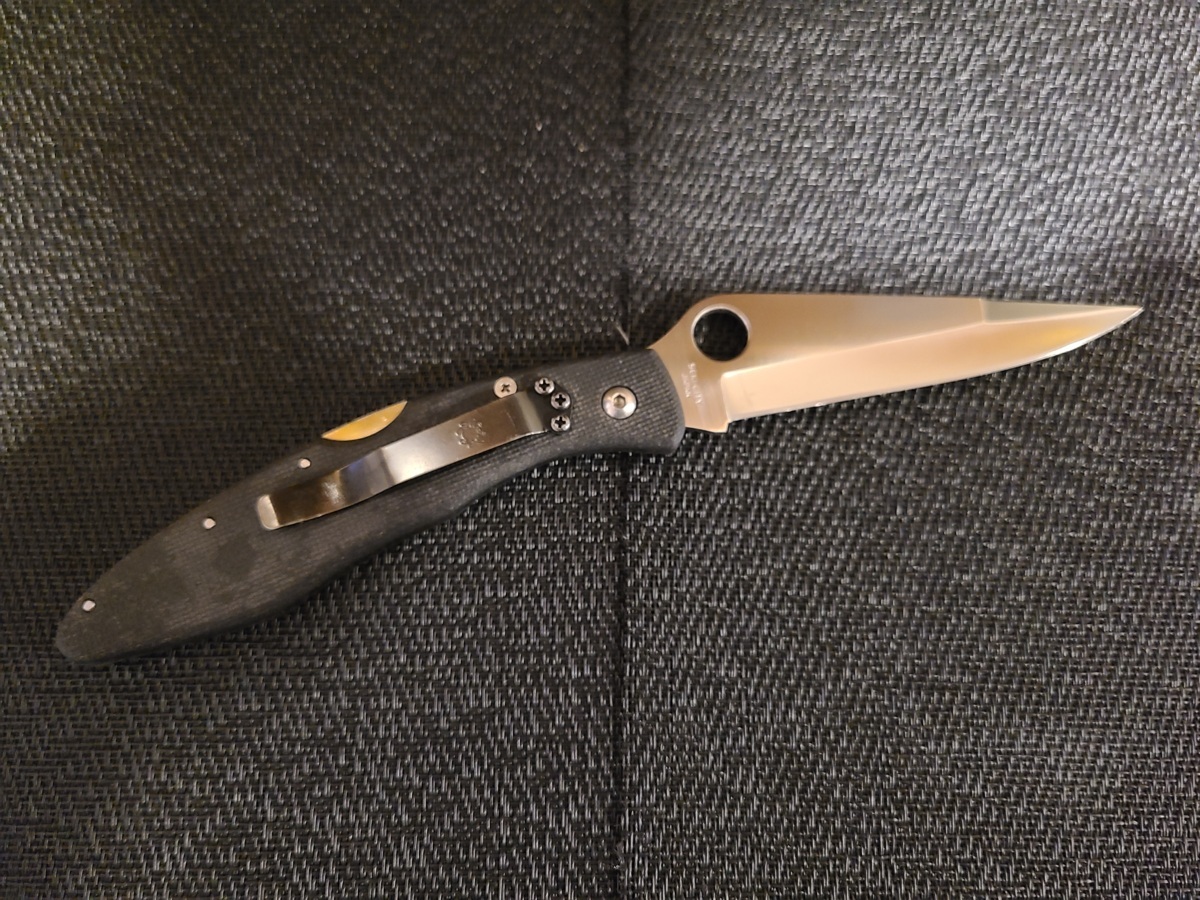SPYDERCO POLICE GIN-1 STAINLESS SEKI-CITY フォールディング SPYDERCO POLICE GIN-1 STAINLESS SEKI-CITY フォールディング