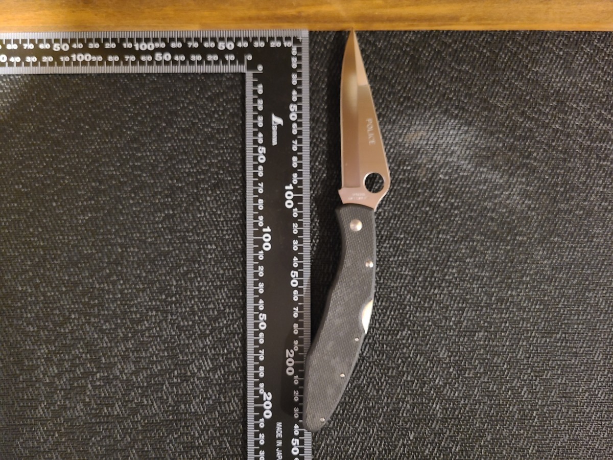 正規品，SALE 【SPYDERCO POLICE GIN-1 STAINLESS SEKI-CITY 