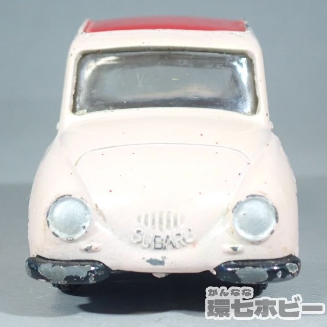 Ri27◇当時物 古い アサヒ玩具 モデルペット No.3 スバル360 ミニカー
