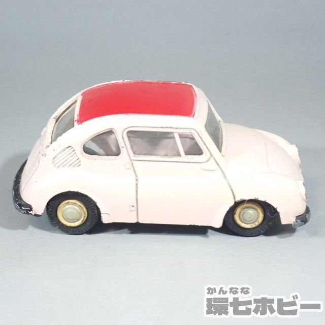 Ri27◇当時物 古い アサヒ玩具 モデルペット No.3 スバル360 ミニカー