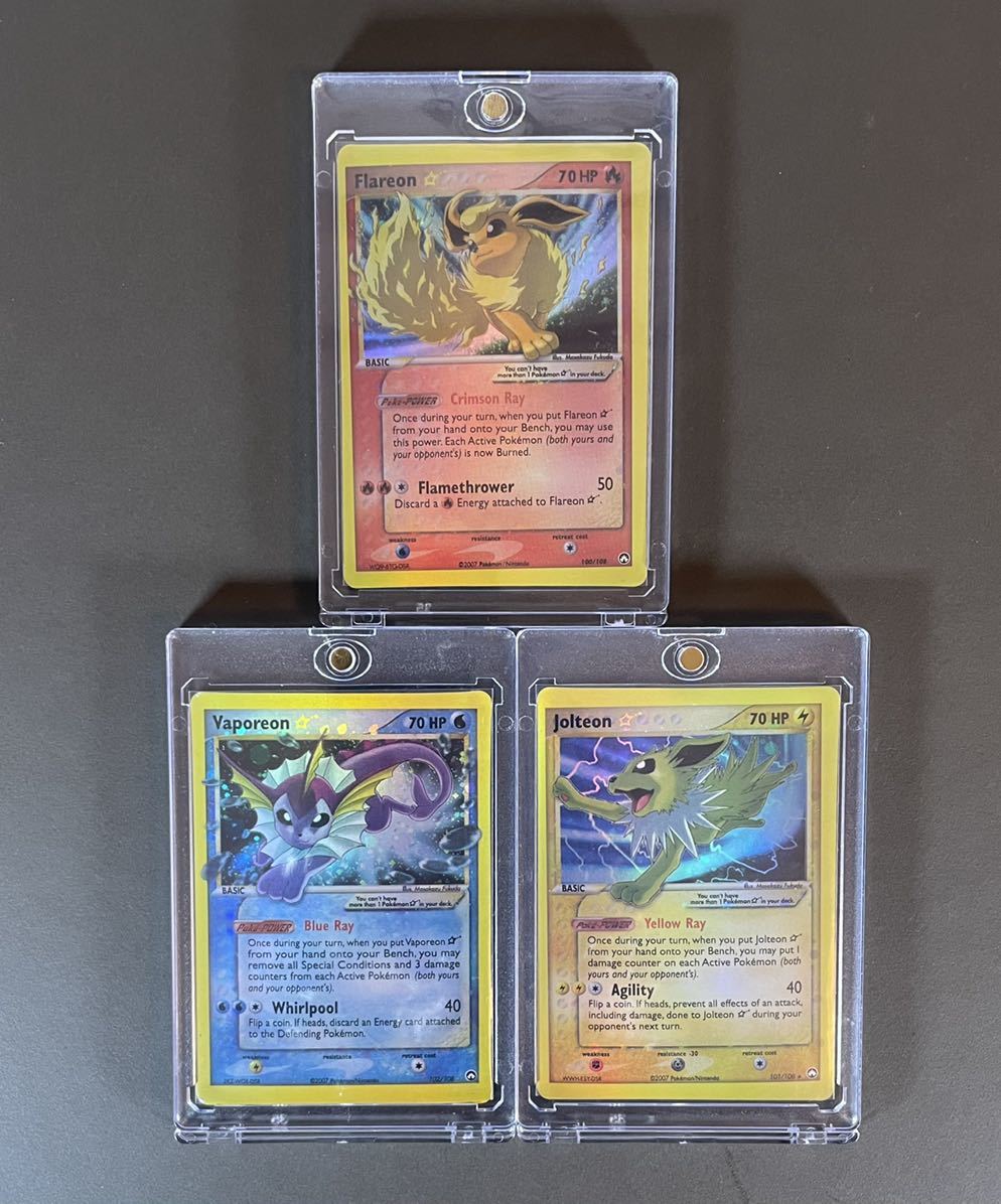 シャワーズ ブースター サンダース スター 1ed シャワーズ ブースター