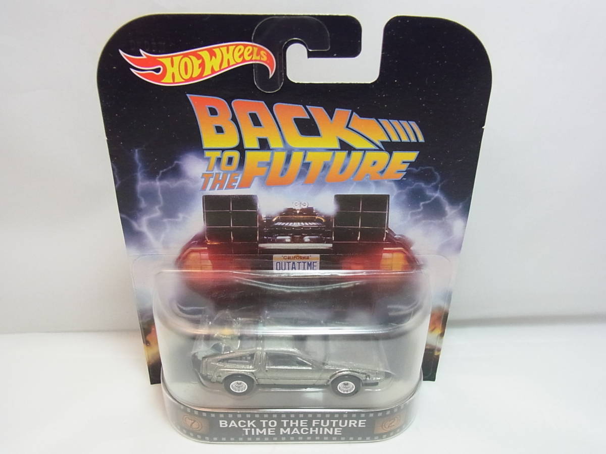 HotWheels ホットウィール BACK TO THE FUTURE TIME MACHINE DELOREAN