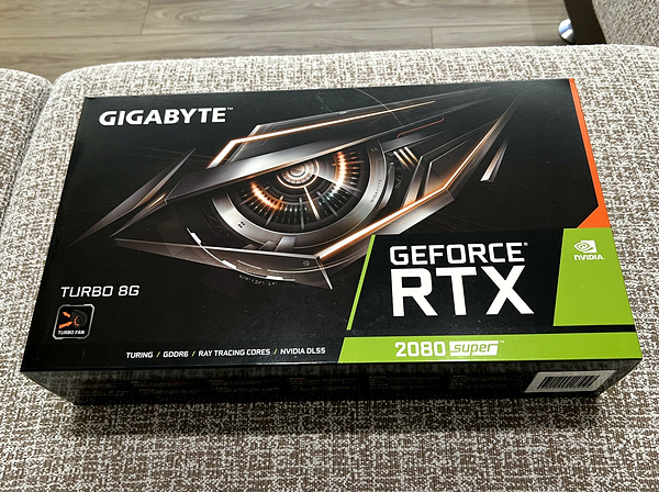 GIGABYTE GeForce RTX 2080 SUPER TURBO 8G GV-N208STURBO-8GC ☆ 中古  