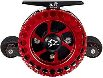 ピシファン(Piscifun) イカダリール 赤霞RedGlowイカダ65 筏釣り/カセ釣り/磯釣り/穴釣り ちょい出し機能付き