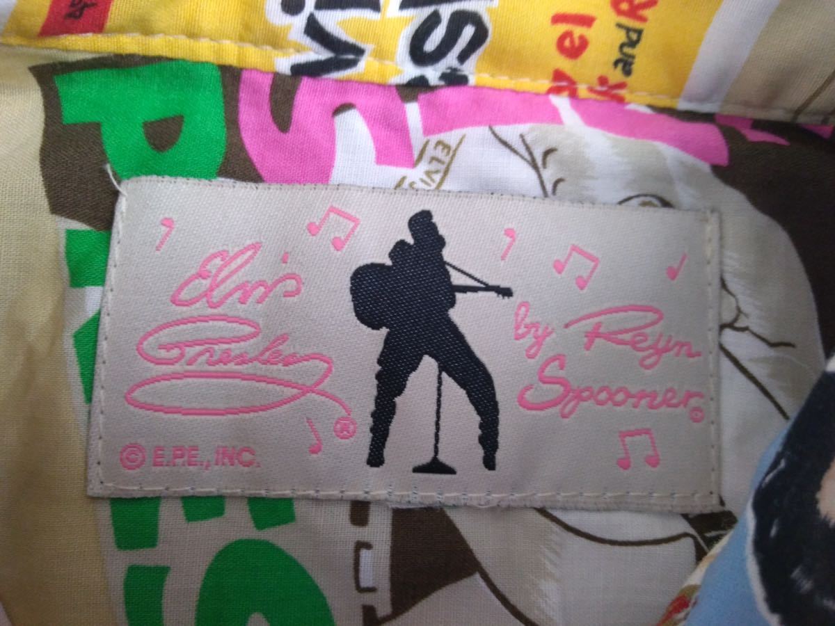 DEAD STOCK 90s reyn spooner Elvis Presley レーヨン 半袖アロハ 