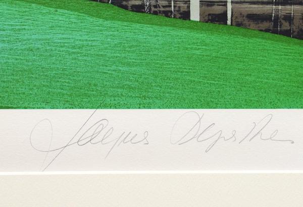 真作】【WISH】ジャック・デペルト Jacques Deperthes「The Belfry