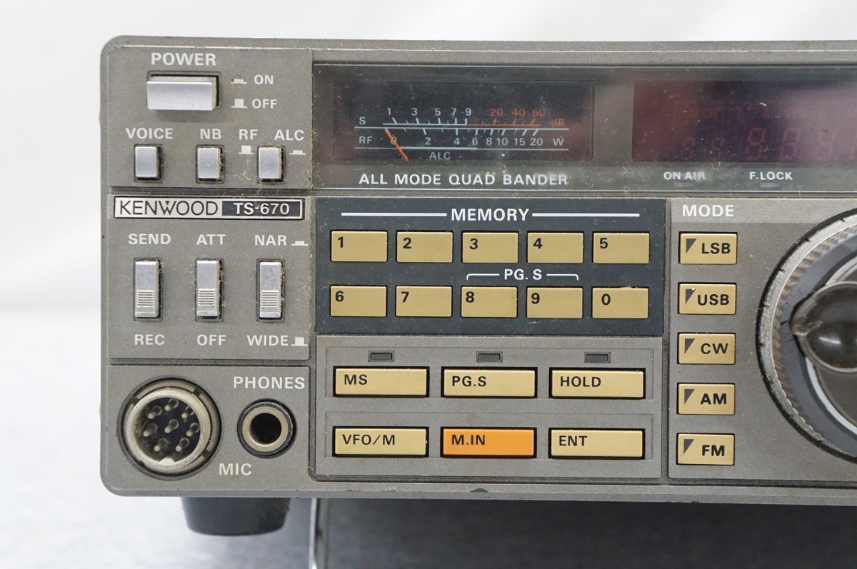 KENWOOD 無線機 TS-670 未チェック アマチュア無線 トランシーバー