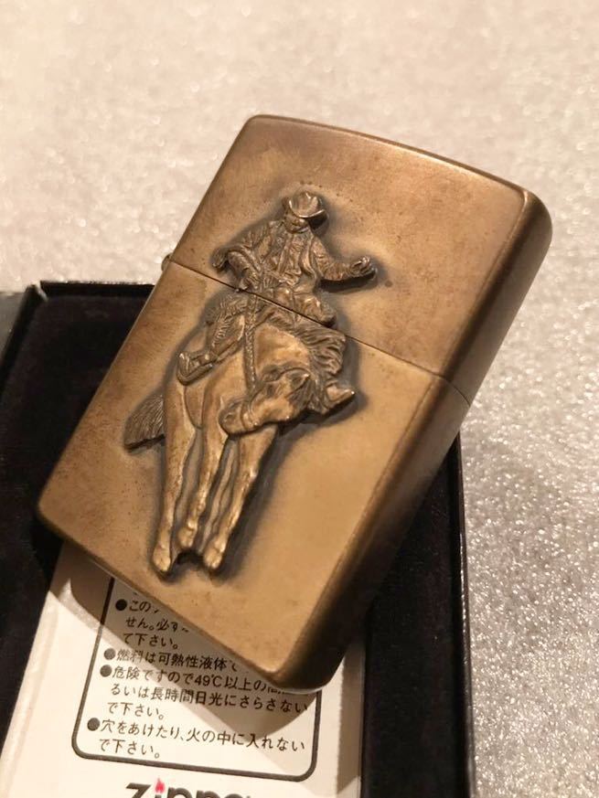 ☆ZIPPO☆【未使用】1998年製 Marlboro マルボロ 『cowboy 