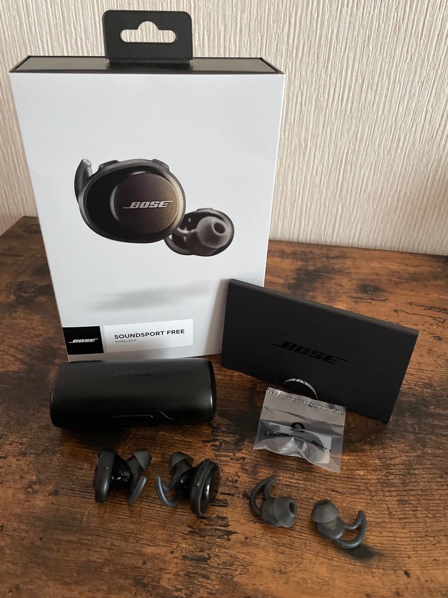  BOSE SoundSport FREE 完全ワイヤレスイヤホン(BOSE)｜売買されたオークション情報、yahooの商品情報をアーカイブ公開 - オークファン BOSE
