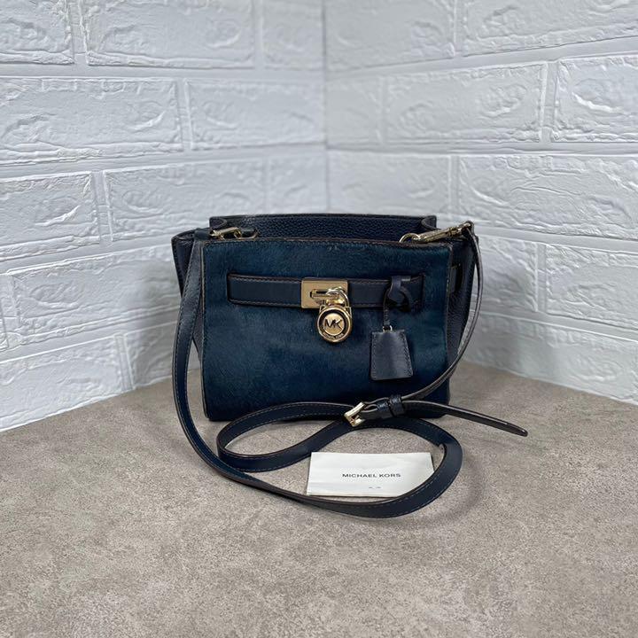 特上品 MICHAEL KORS マイケルコース ショルダー バッグ ハラコ レザー
