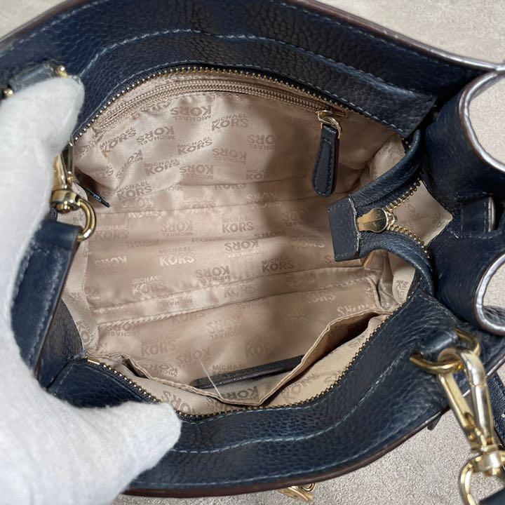 特上品 MICHAEL KORS マイケルコース ショルダー バッグ ハラコ レザー