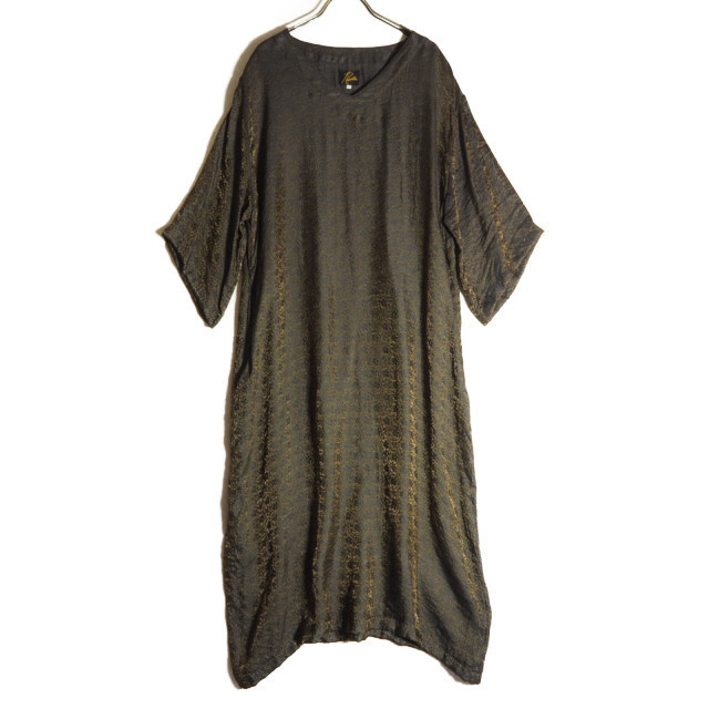 K0179f61 ▽NEEDLES ニードルズ▽ Vネック ジャガードワンピース  