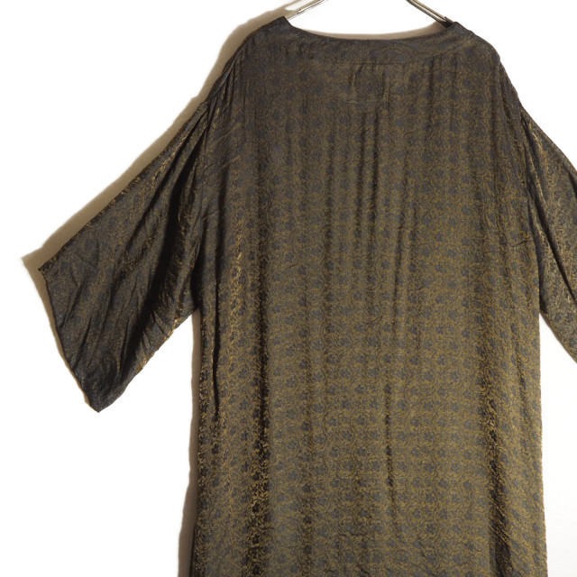 K0179f61 ▽NEEDLES ニードルズ▽ Vネック ジャガードワンピース  