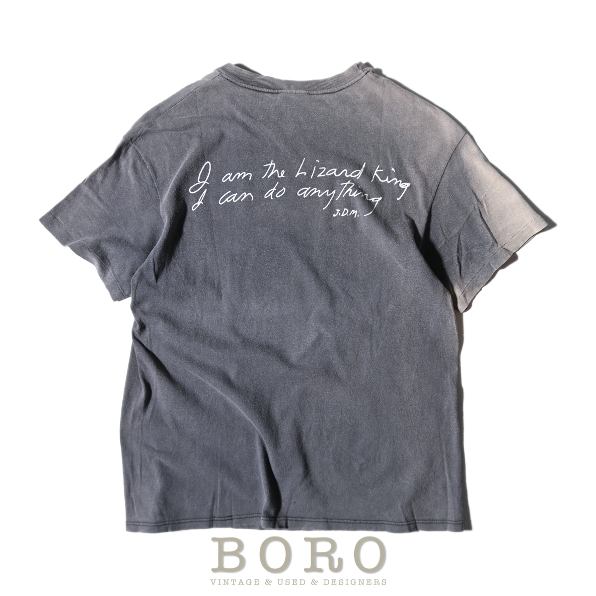 極希少】 1989年 USA製 DOORS ロック Tシャツ L ブラックフェード 