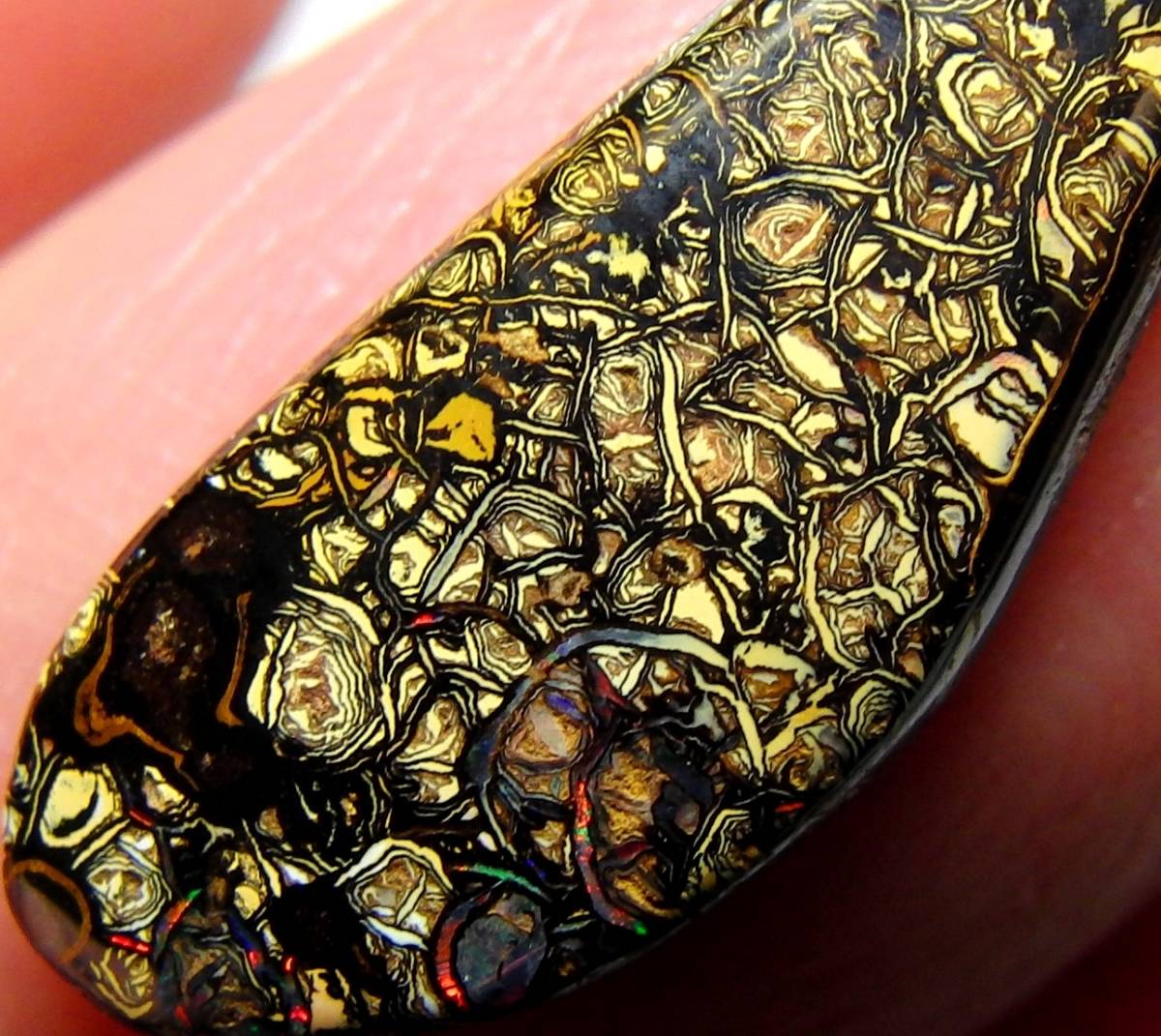 最高品質&遊色抜群!!1.690ct 天然オパール メキシコ産＜裸石 ルース 