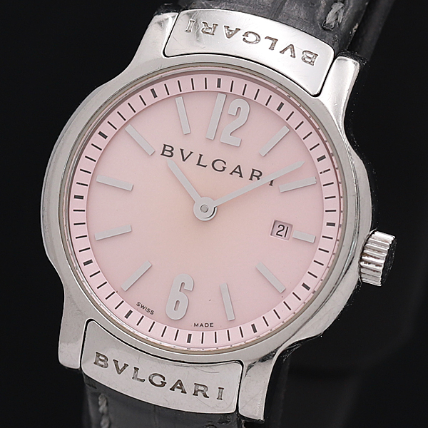 ソロテンポ ST29S ブルガリ BVLGARI レディース - 新品ベルト 新品電池 