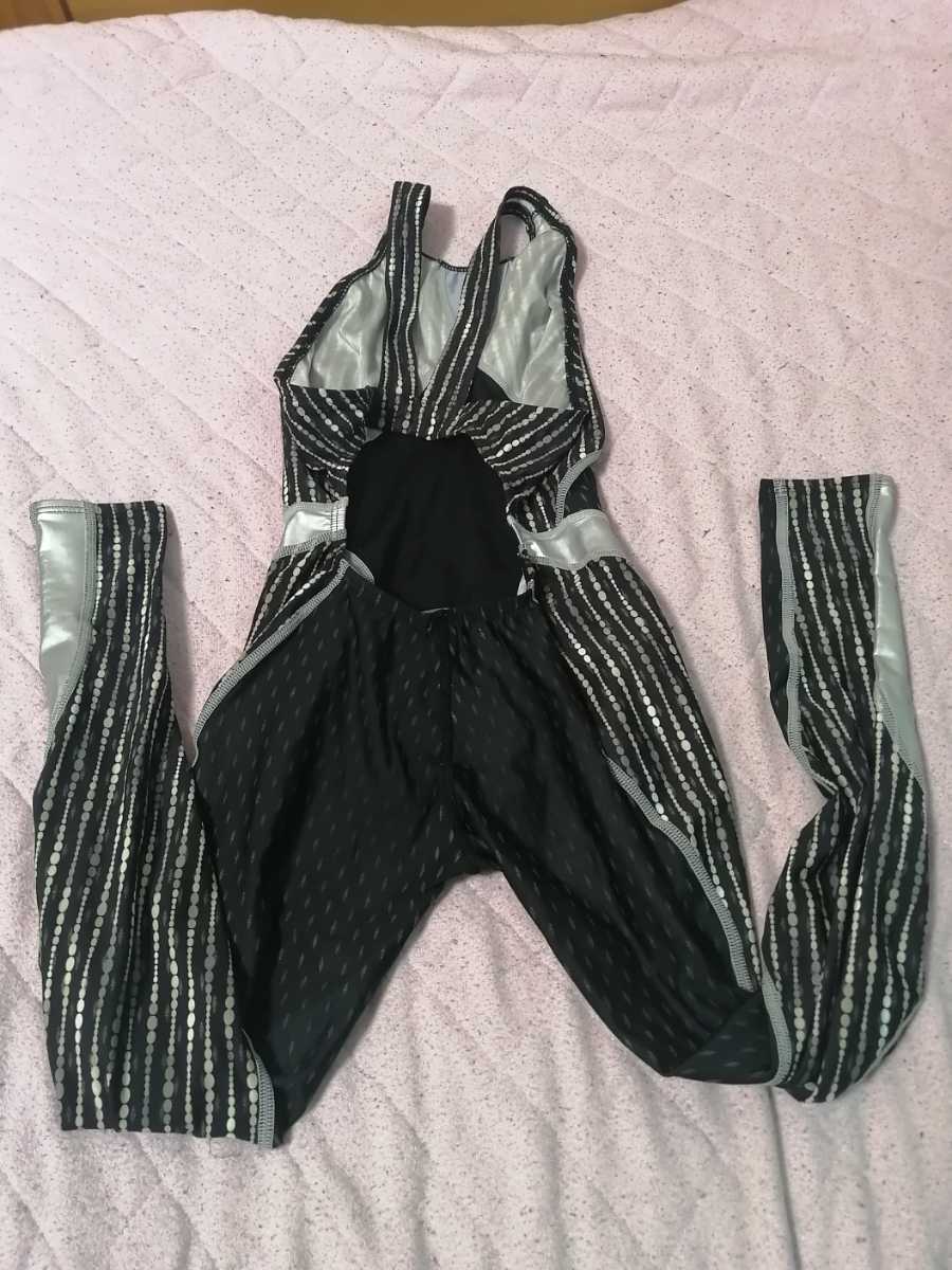 ロングスパッツ　E166　フルレングス　廃盤　激レア　競泳水着　Sサイズ　スパッツ　水泳 エールブルー　アリーナ