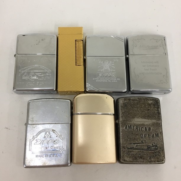 A1620850】ライター11点セット ZIPPO / Dunhill / GIVENCHY 他 zippo 