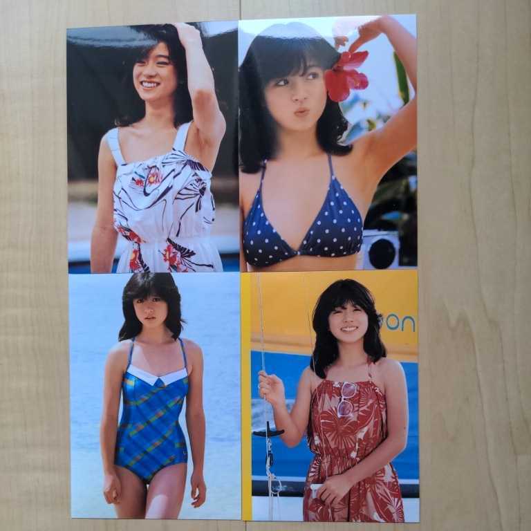 中森明菜生写真10枚セット!アイドル美少女タレント歌手ビキニ水着 