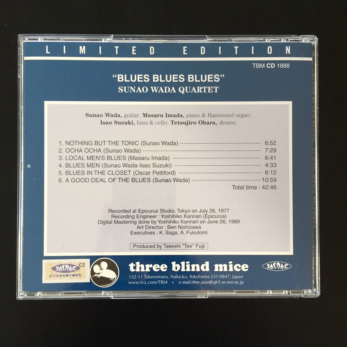 Blues - Sunao Wada ⁄ 和田直 COCO'S .com Music BLUES ⁄ ココズ