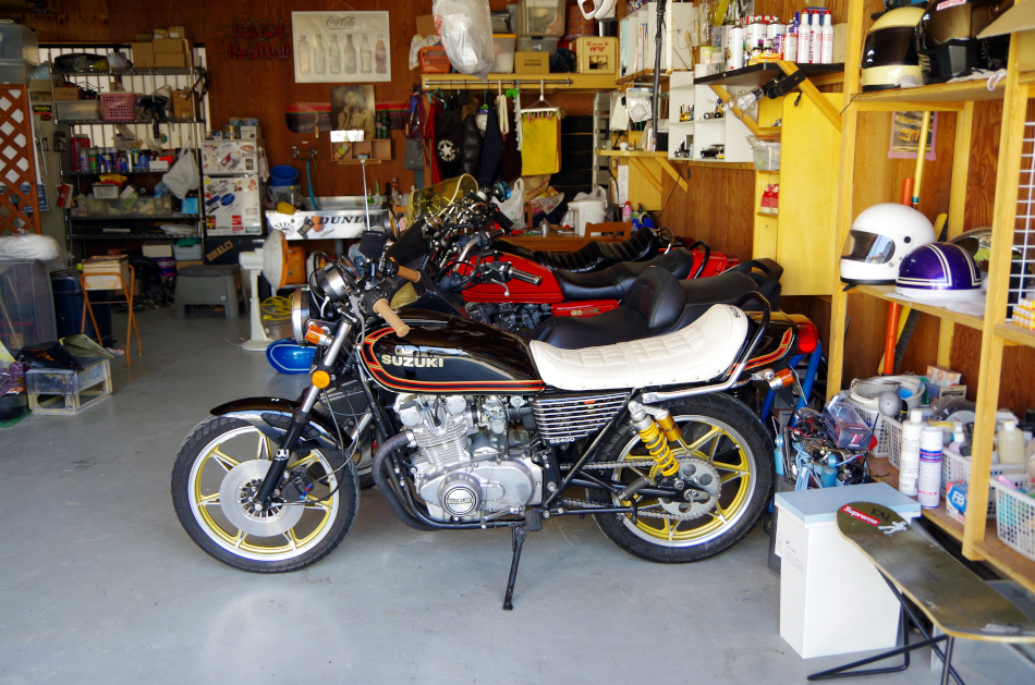 スズキ GS400用 タンク＆サイドカバー＆テールカウル用E2ライン