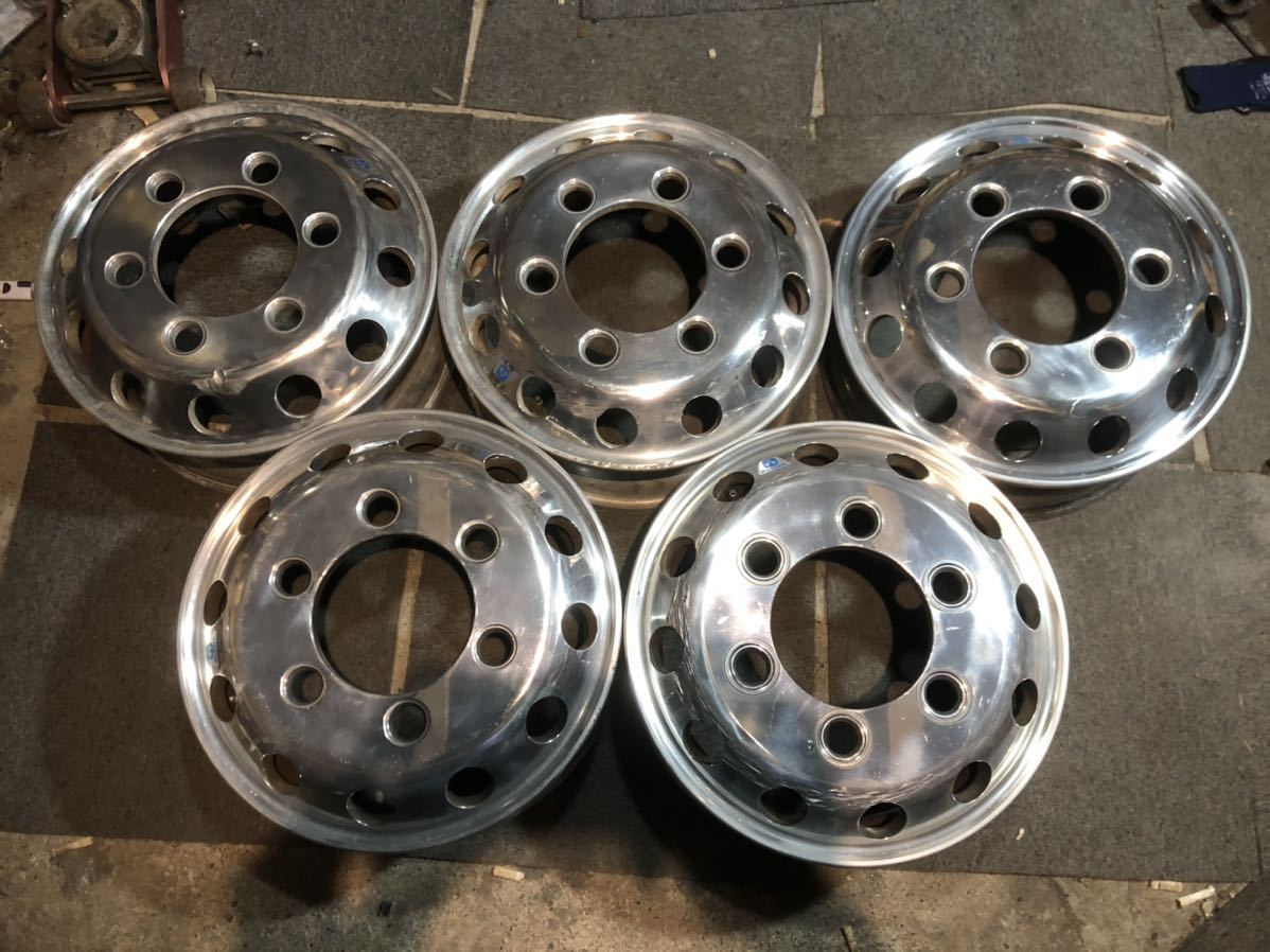 ☆ ALCOA アルコア 17.5×6.00 アルミホイール 6穴 トラック 中古 Wheel