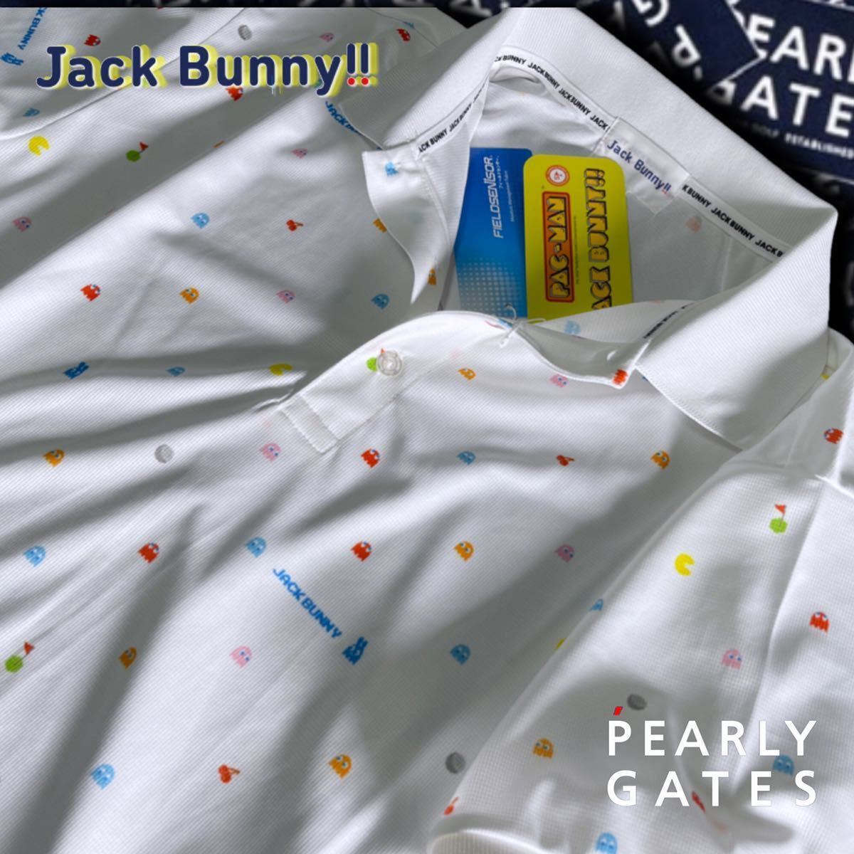 【驚きの破格値，2026】 本物 26844196 PEARLY GATES パーリーゲイツ/ジャックバニー 6 LL 超 2022最新 PAC-MANパックマン総柄半袖ポロシャツ 吸水速乾(パーリーゲイツ)｜売買されたオークション情報、yahooの商品情報をアーカ シャツ
