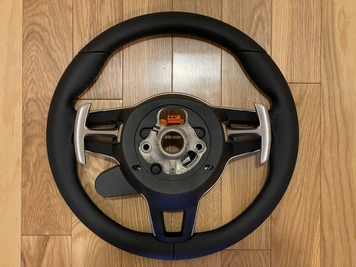 新車外し】【送料込み】 PORSCHE ポルシェ 991 911 純正 黒革 レザー 新車外し】【送料込み】 PORSCHE ポルシェ 991 911 純正 黒革 レザー