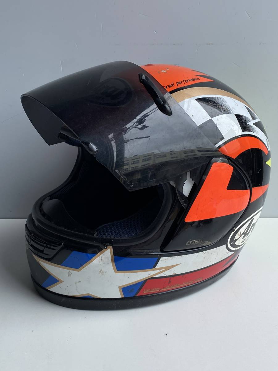 ⑤ Arai アライ フルフェイスヘルメット KS SNELL M90 57 58cm 