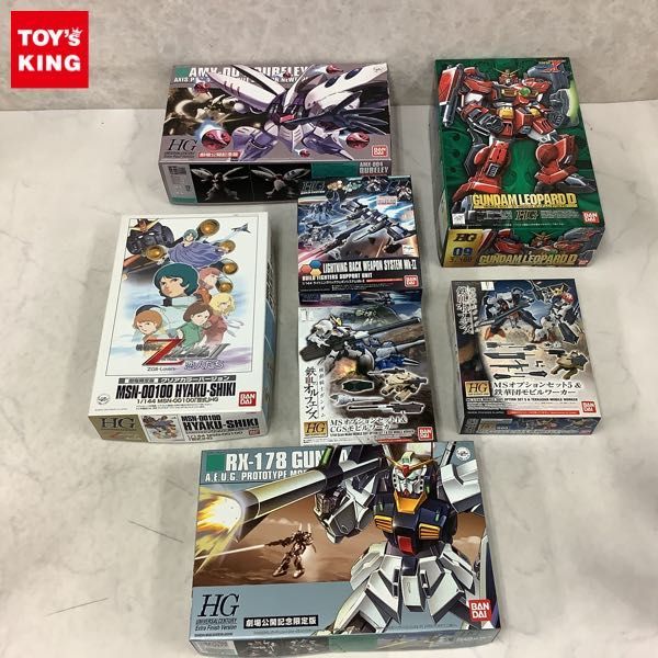  1円 HG 1/144 機動戦士Zガンダム 等 キュベレイ エクストラパールVer. MSオプションパーツセット5＆鉄華団モビルワーカー 他(その他)｜売買されたオークション情報、yahooの商品情報をアーカイブ その他
