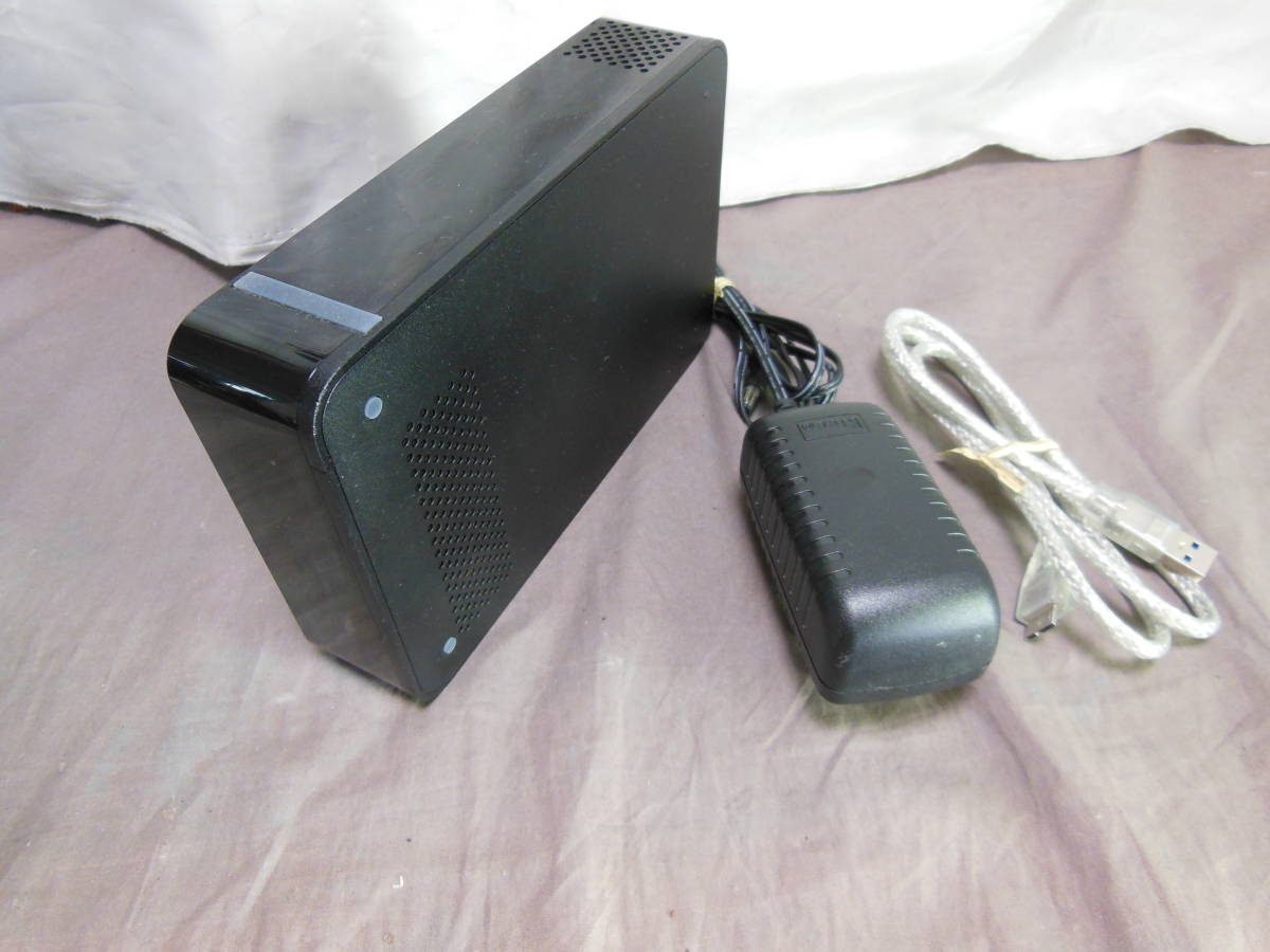 外付けHDD 4.0TB/ [BUFFALO HD-LC4.0U3-BK] USB3.0用／中古 フォーマット済