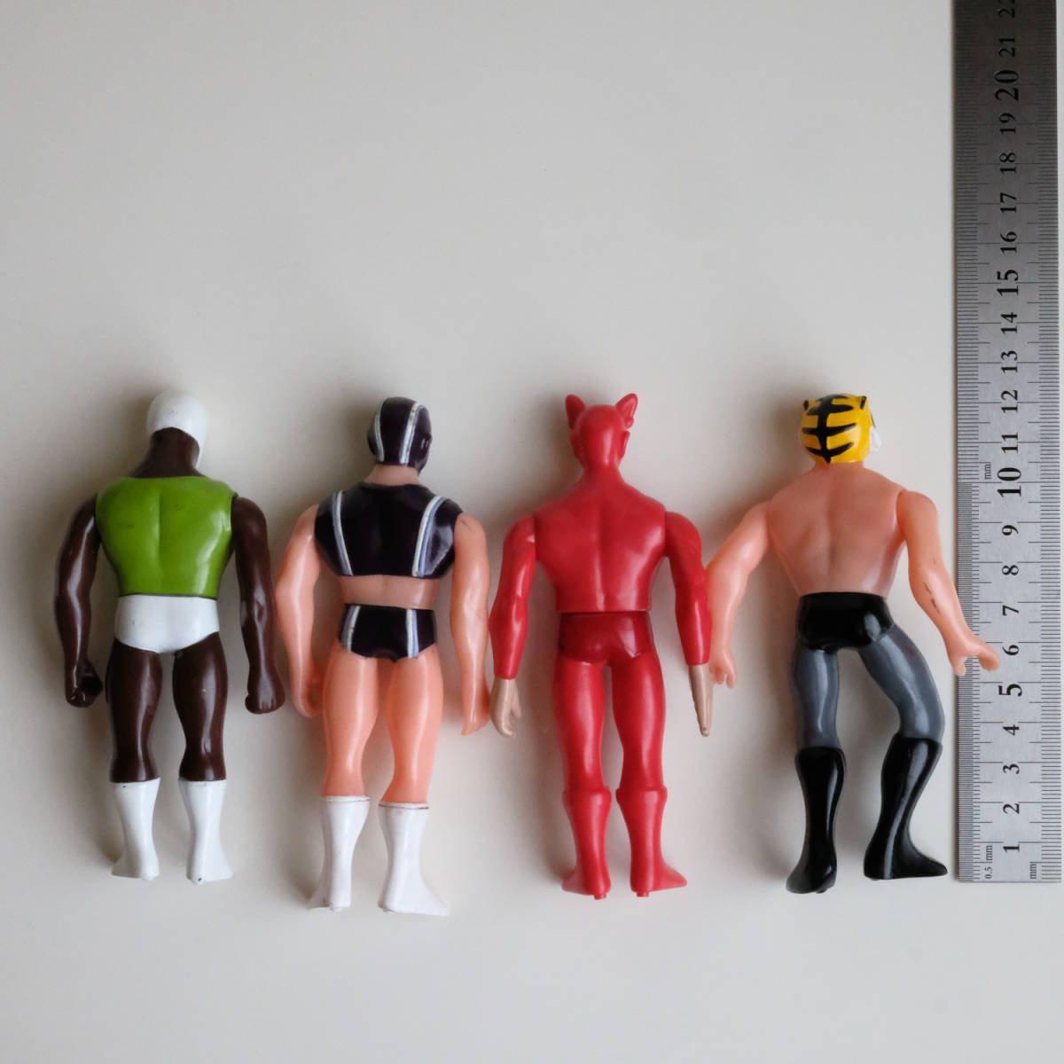 タイガーマスクフィギュア6体セット TOMY タイガーマスクフィギュア 幻