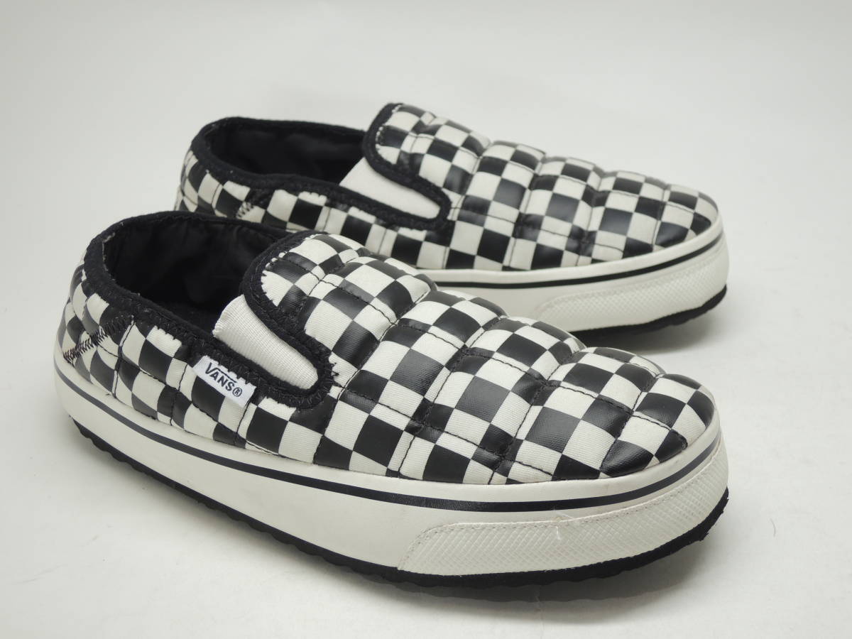 0 Vans Slip-Er | Shoe VANS Unisex Slipper Black Slip-ER Padded Slippers Checkerboard Absolute-Snow en 1